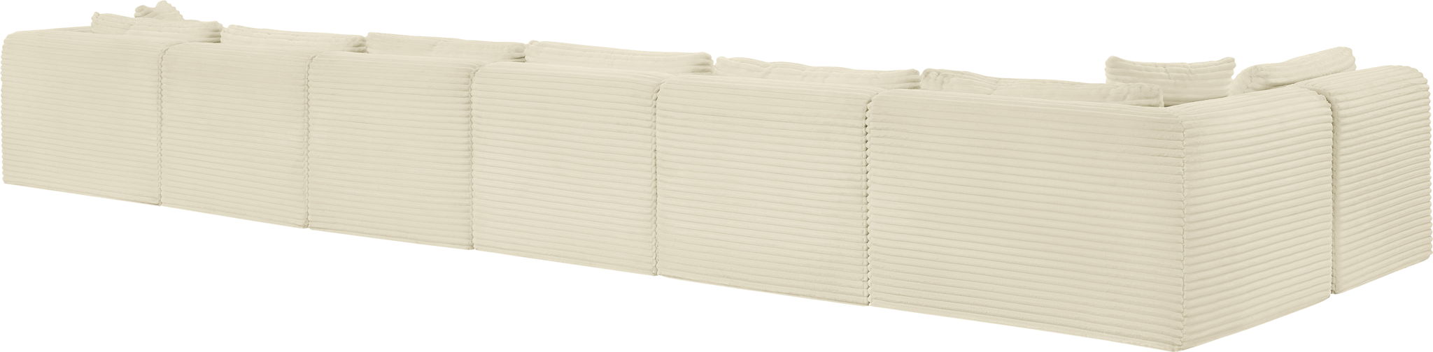 Shaggy - 7 Piece Modular Sectional