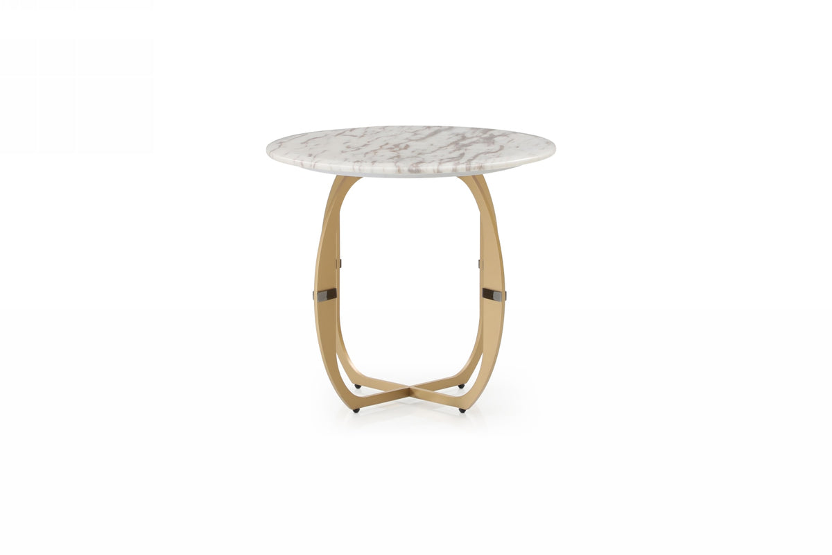 Echo - Modern Marble End Table