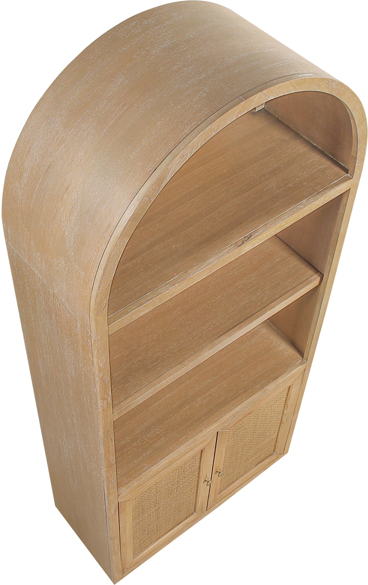 Botanical - Oak Veneer And Solid Wood Bookcase