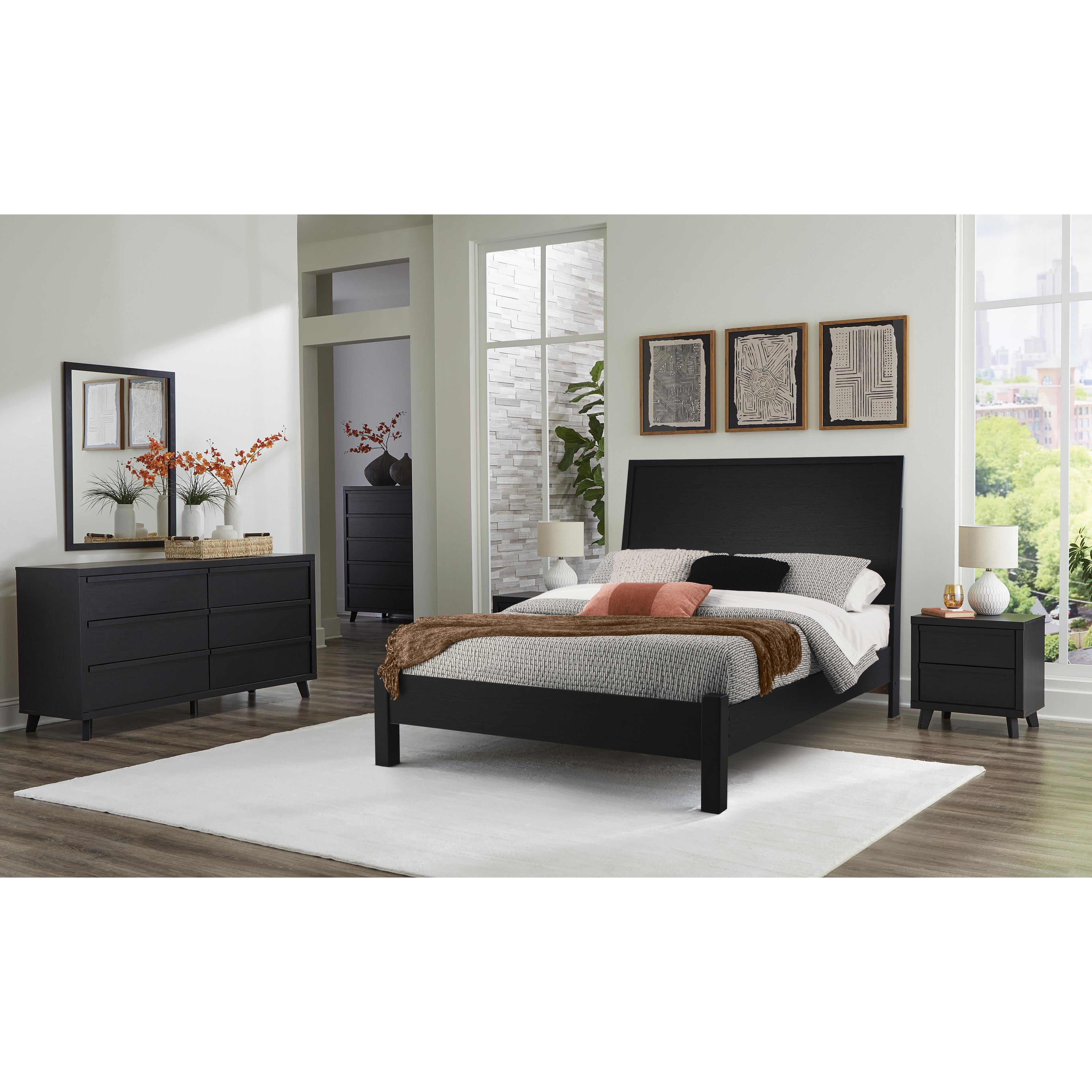 Diamond Modern Furniture Exclusive Design Danziar Queen Panel Bed B1013-57/B1013-154/B100-13 IMAGE 6