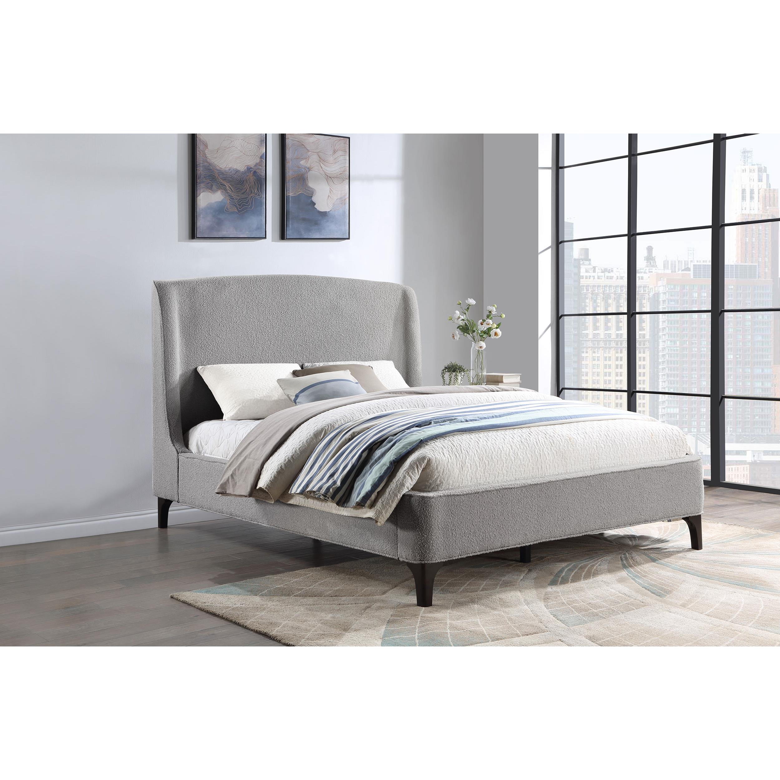 Diamond Modern Furniture COA Queen Upholstered Panel Bed 306021Q IMAGE 10