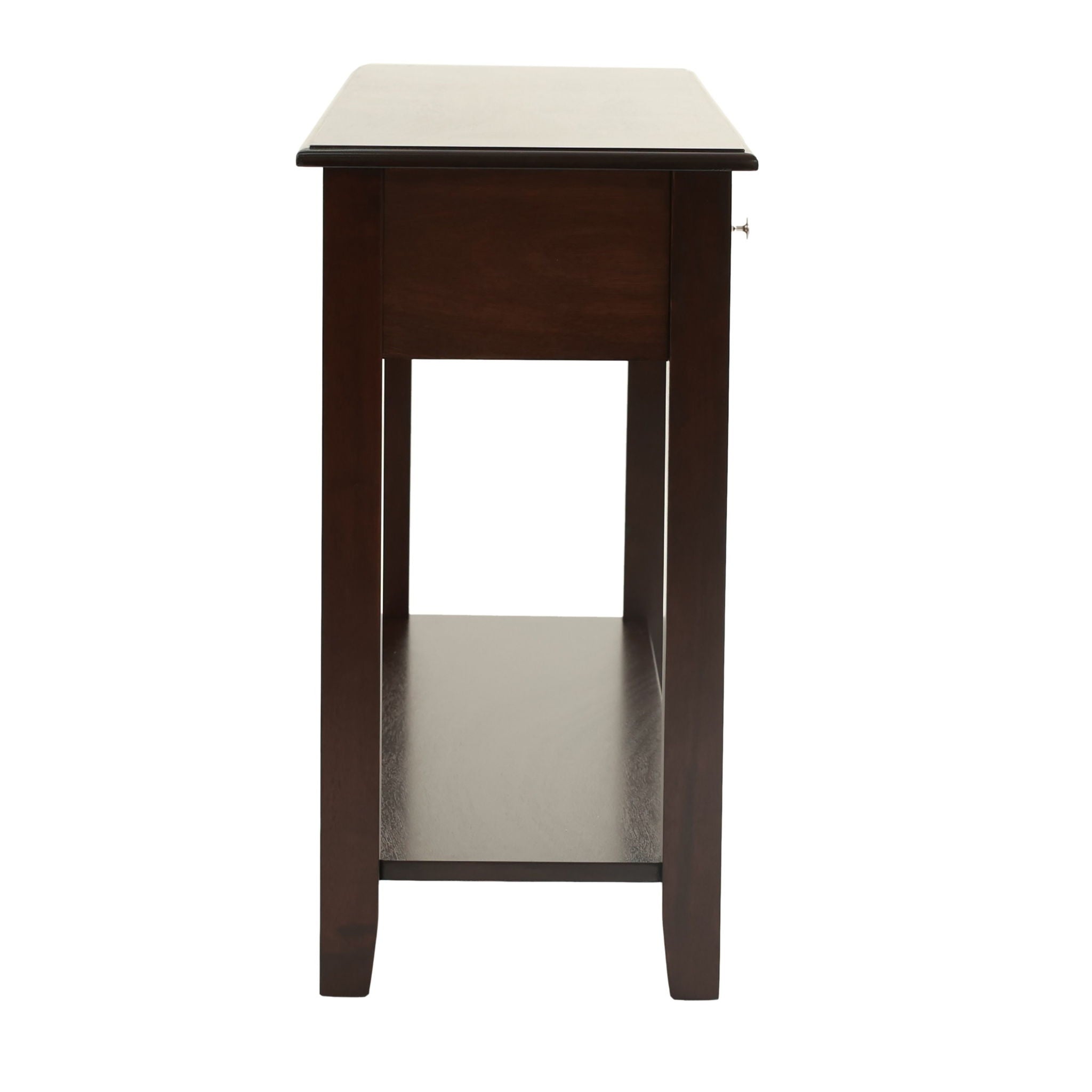 Table Set With Drawers And Open Shelf Storage