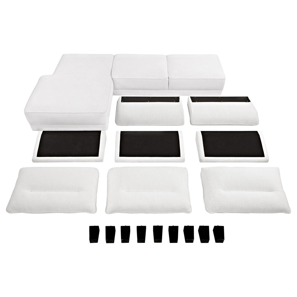 Caspian Fabric Sectional 509550