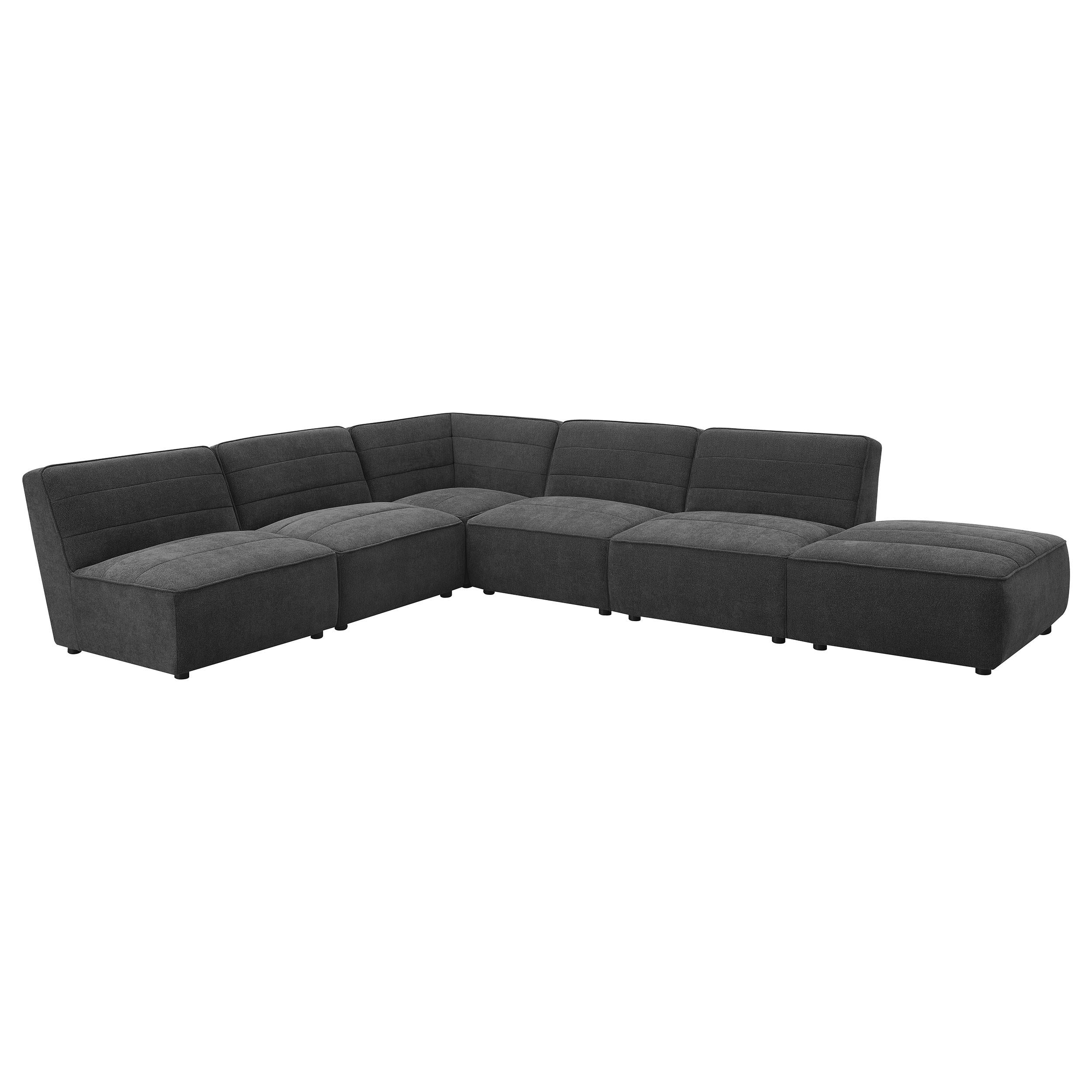 Diamond Modern Furniture COA Sunny Fabric Ottoman 552083 IMAGE 5