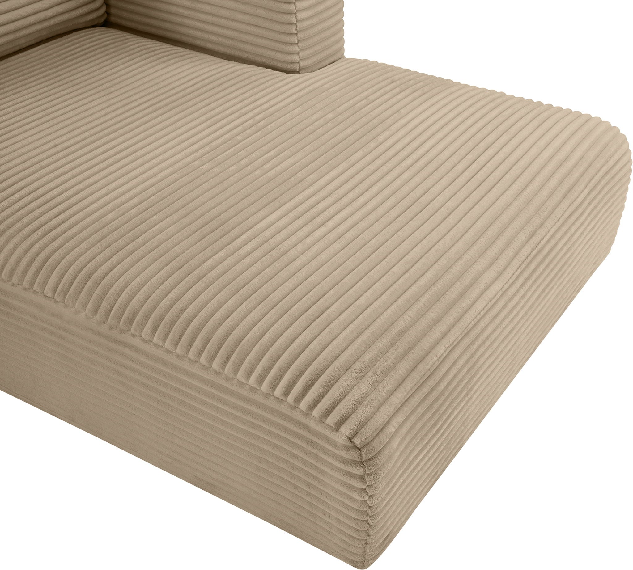 Shaggy - Fabric 5 Piece Modular U-Shaped Sectional