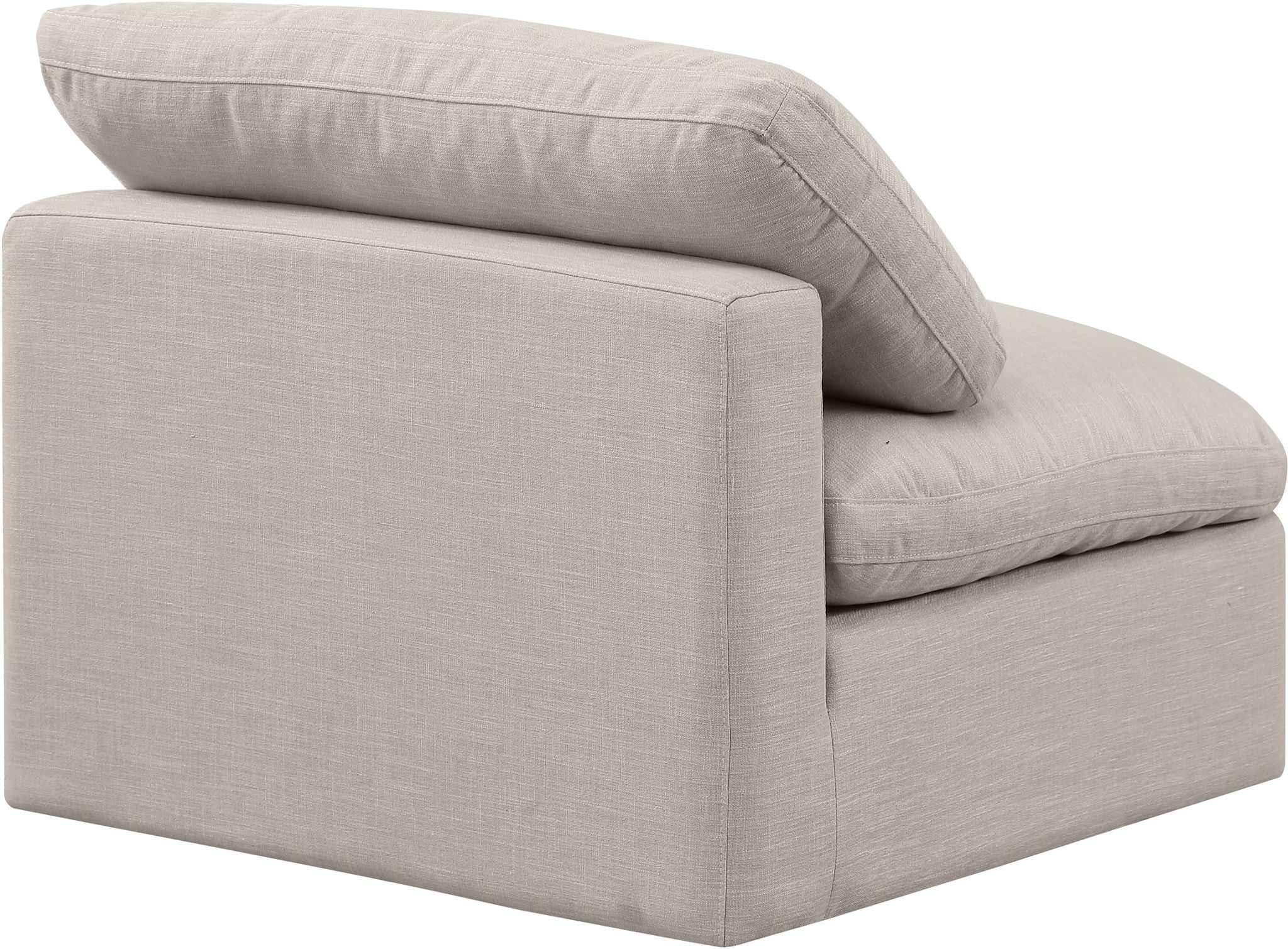 Indulge - Linen Armless Chair