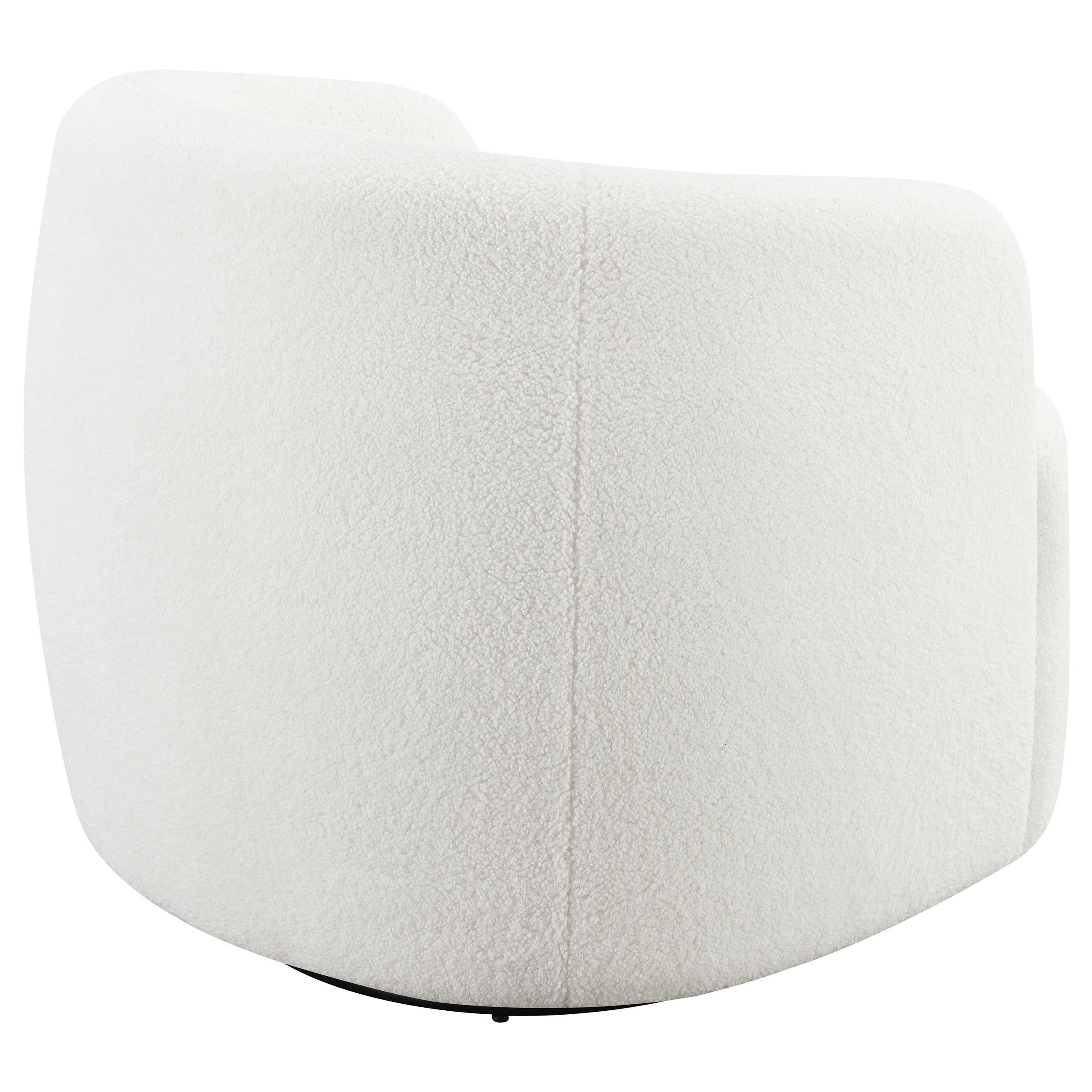 Coaster Furniture Hudson Swivel Fabric Accent Chair 905726 IMAGE 6