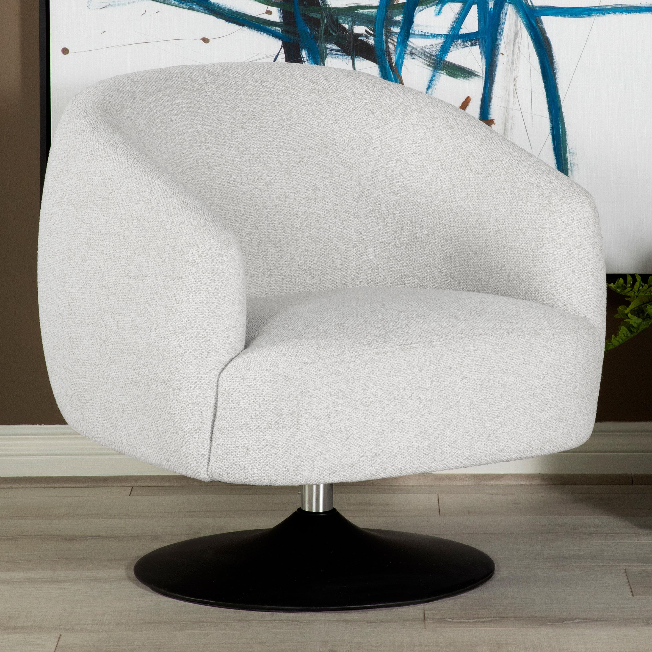 Diamond Modern Furniture COA Dave Swivel Fabric Accent Chair 905739 IMAGE 8
