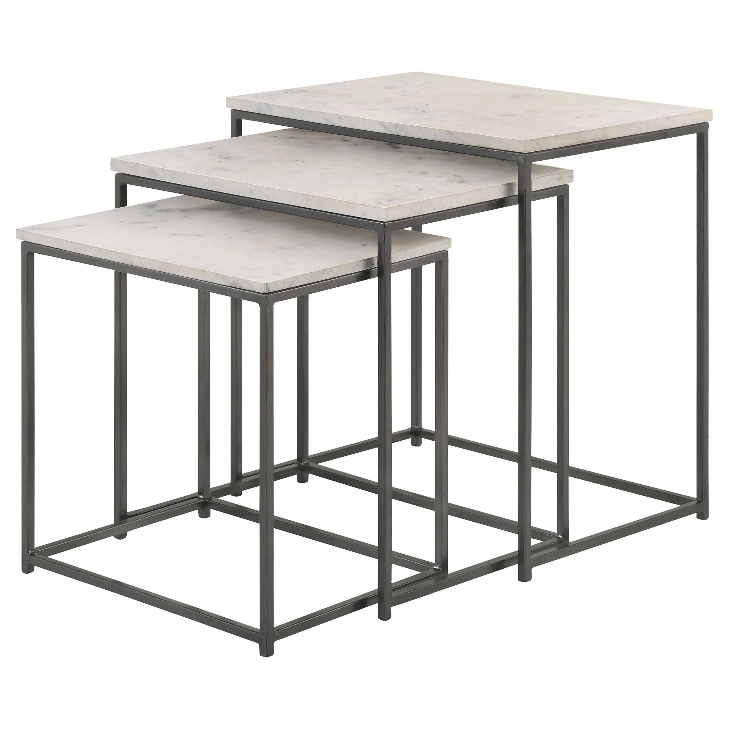 Diamond Modern Furniture COA Medora Nesting Tables 936016 IMAGE 4