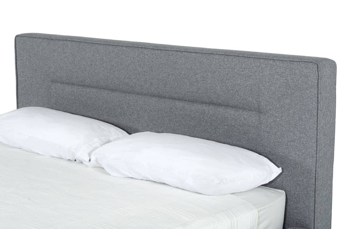 Juliana - Queen Italian Modern Dark Grey Upholstered Bed