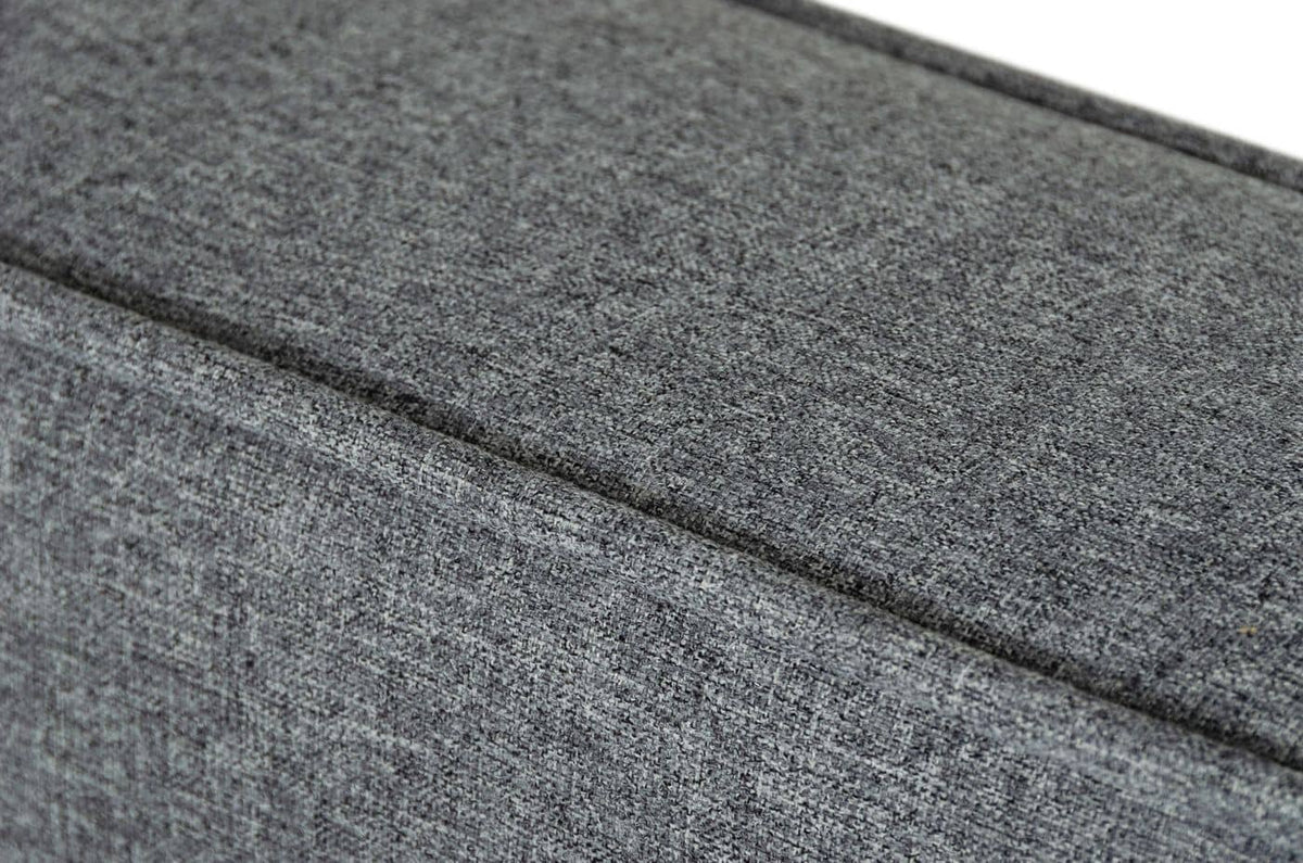 Juliana - Eastern King Italian Modern Dark Grey Upholstered Bed