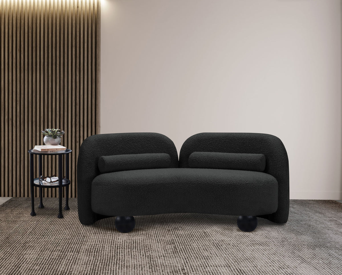 Daphne - Boucle Loveseat