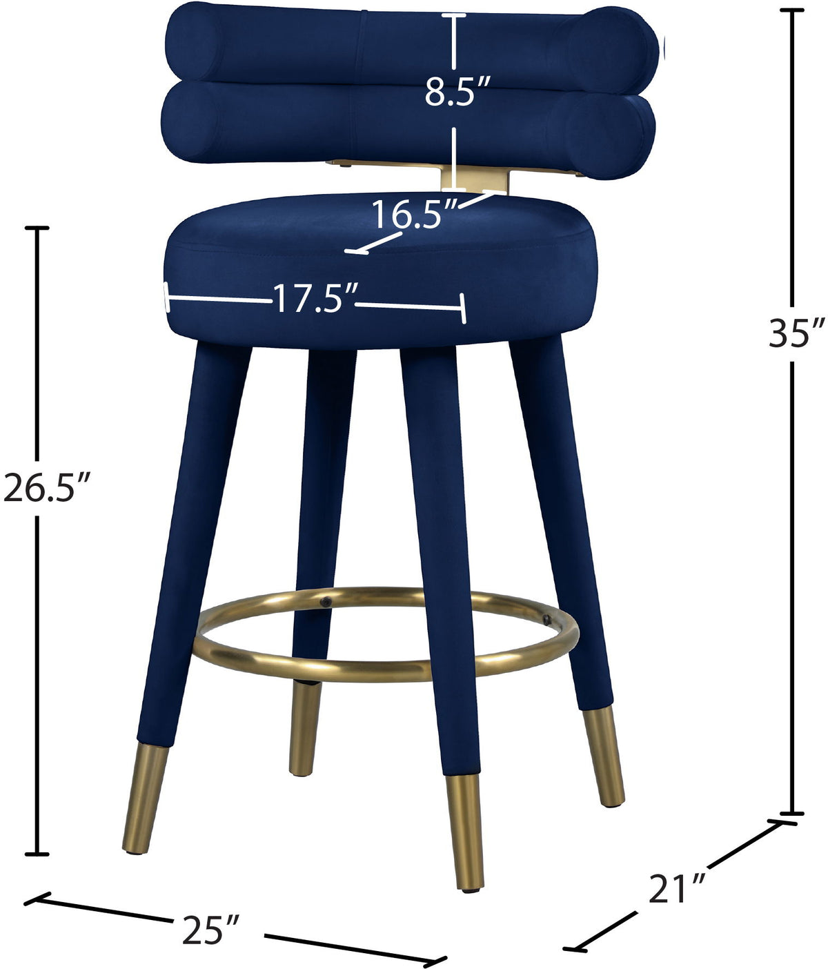 Fitzroy - Counter Stool (Set of 2)
