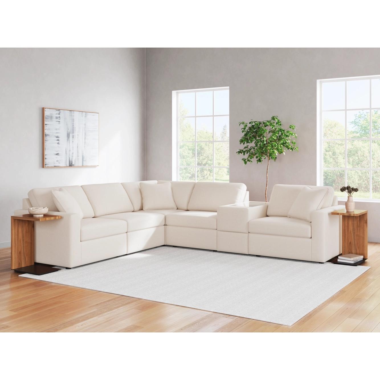 Diamond Modern Furniture Exclusive Design Modmax Fabric 6 pc Sectional 9210364/9210346/9210377/9210346/9210357/9210365 IMAGE 3