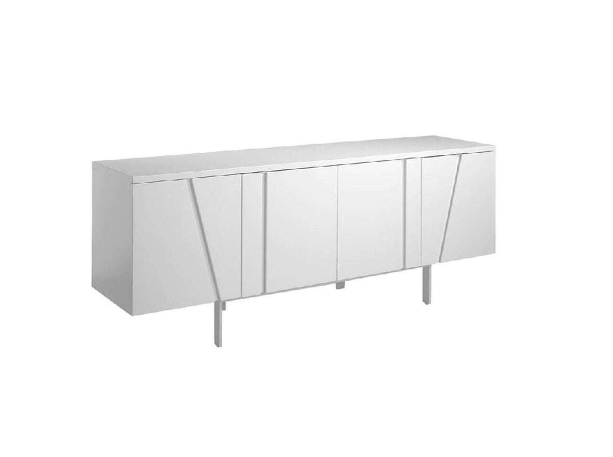 Mario - Modern White Veneer Buffet