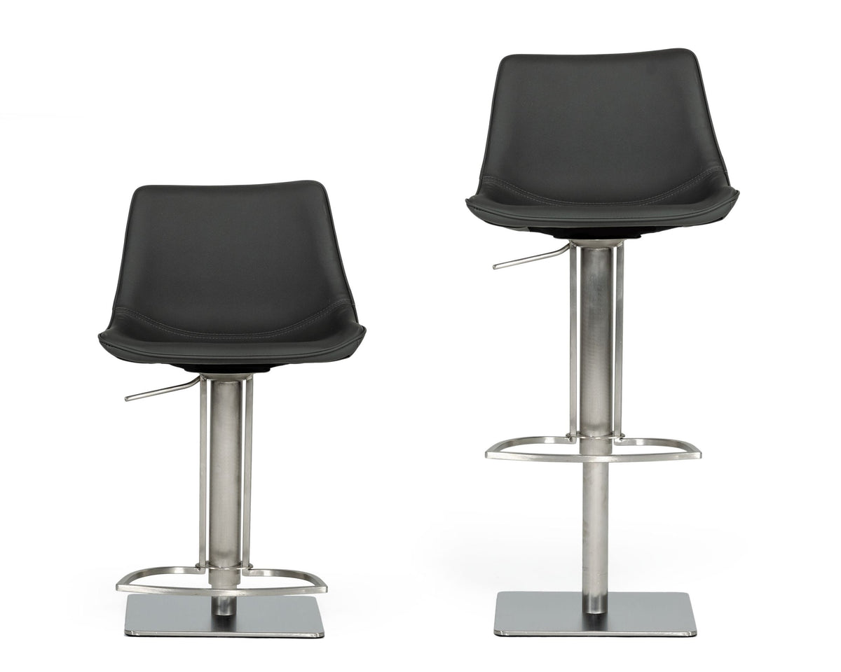 Manning - Modern Grey Bar Stool
