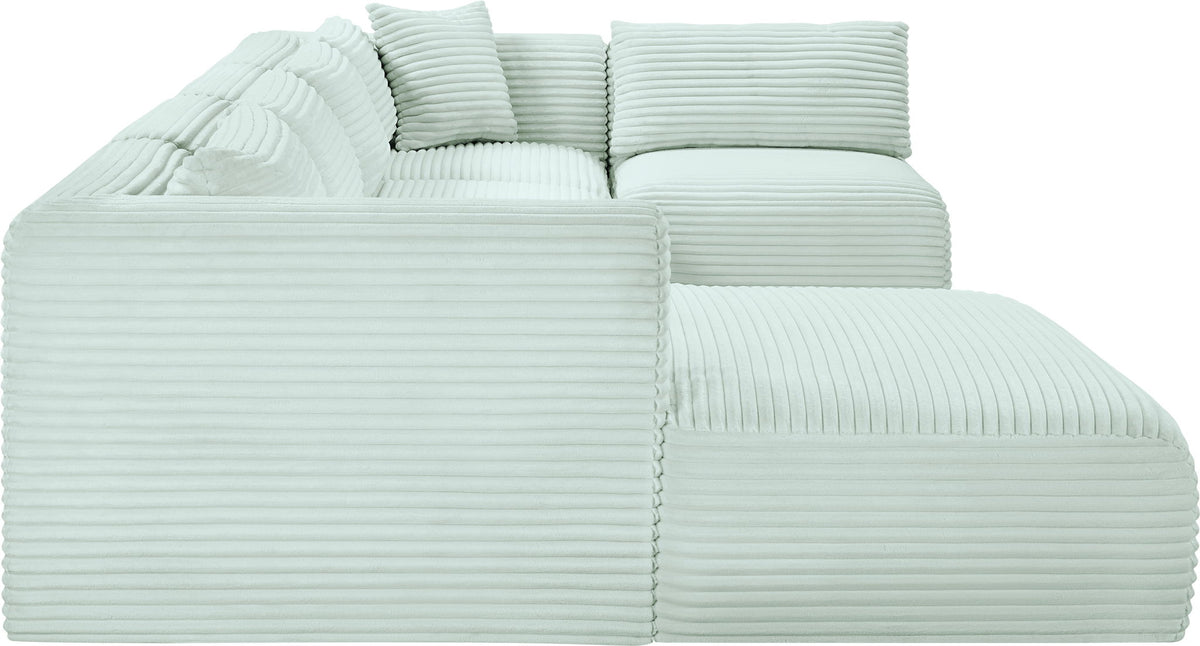 Shaggy - 5 Piece Modular U-Shaped Sectional