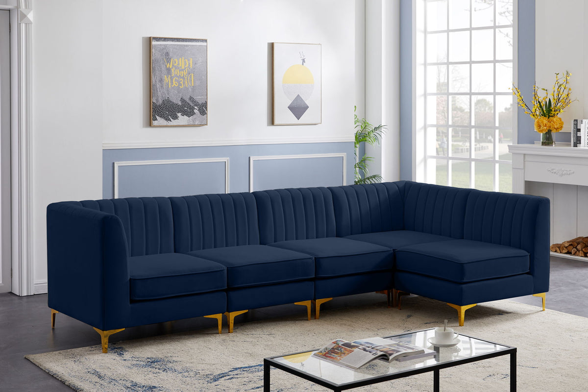 Alina - 5 Piece Modular Sectional