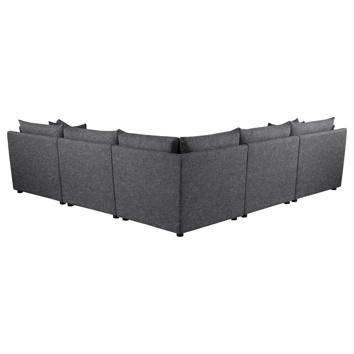 Sasha Fabric 5 pc Sectional 551681-SETA