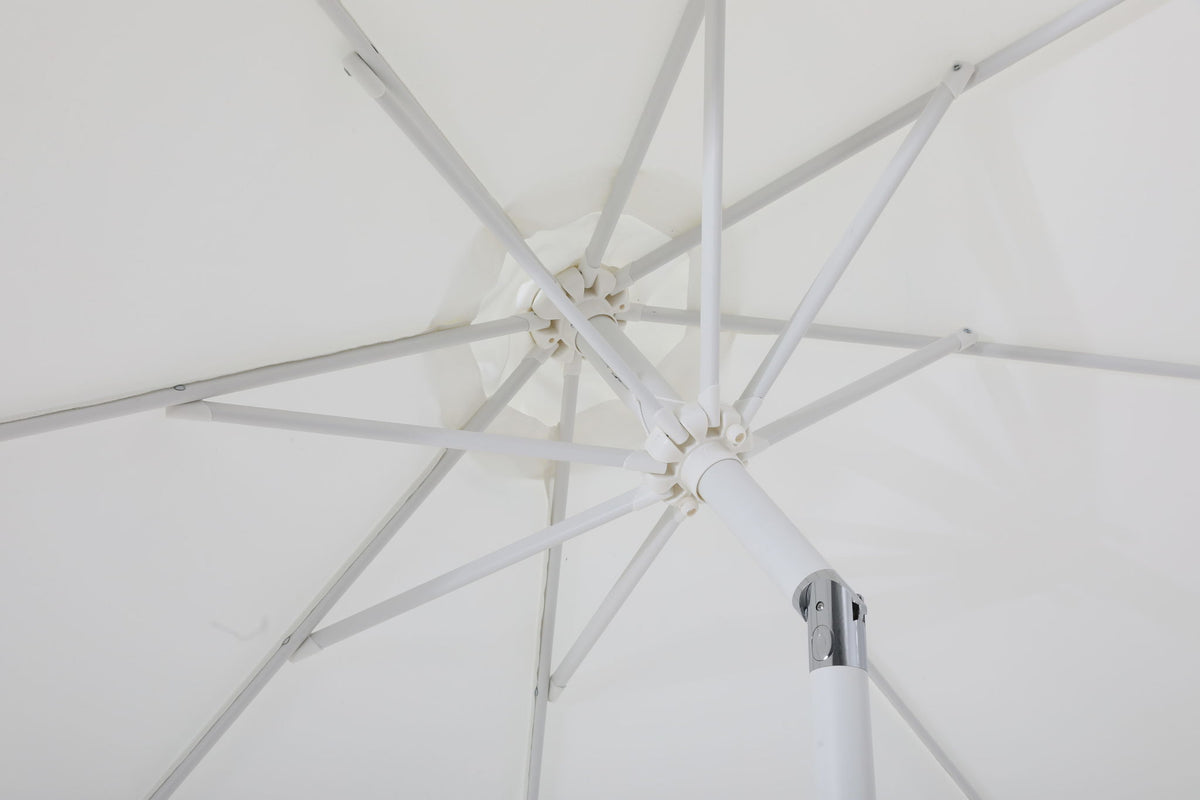 Fiji - Aluminum Patio Umbrella With Square White Base