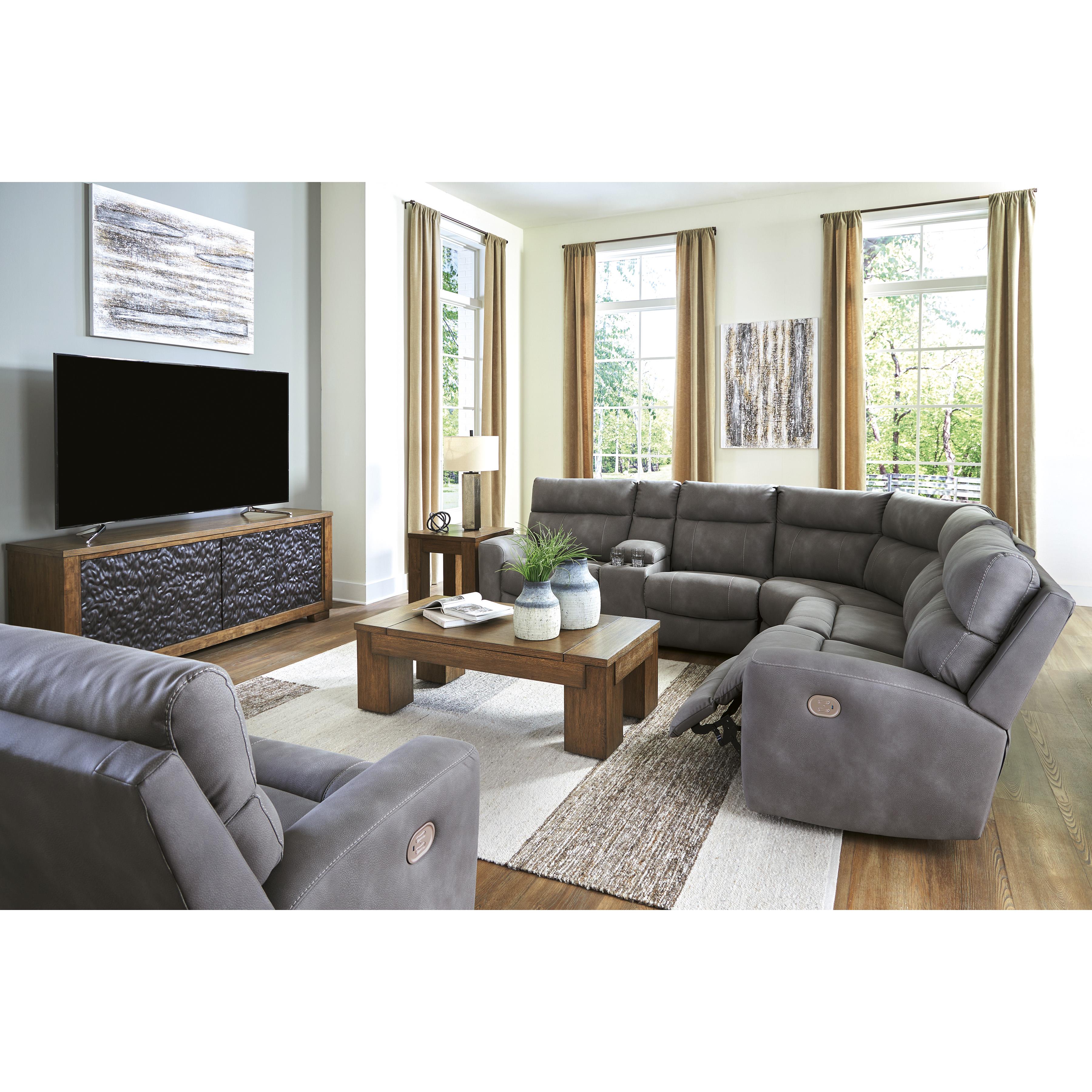 Signature Design by Ashley Next-Gen DuraPella Power Leather Look Recliner 6100313 IMAGE 14