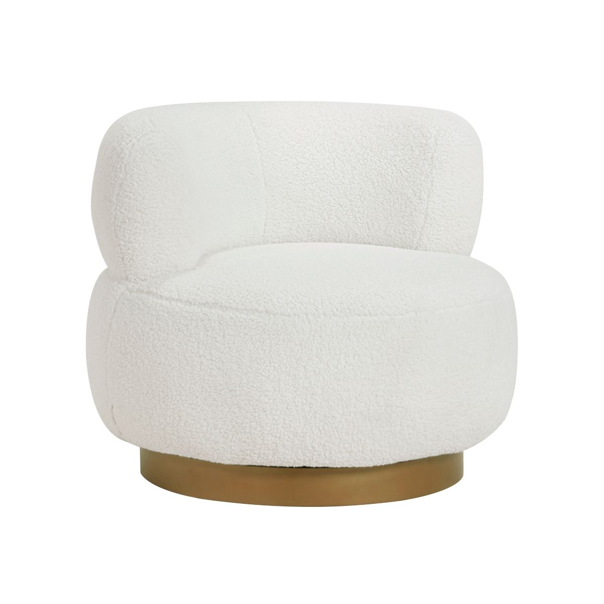 Novella - Swivel Chair - White