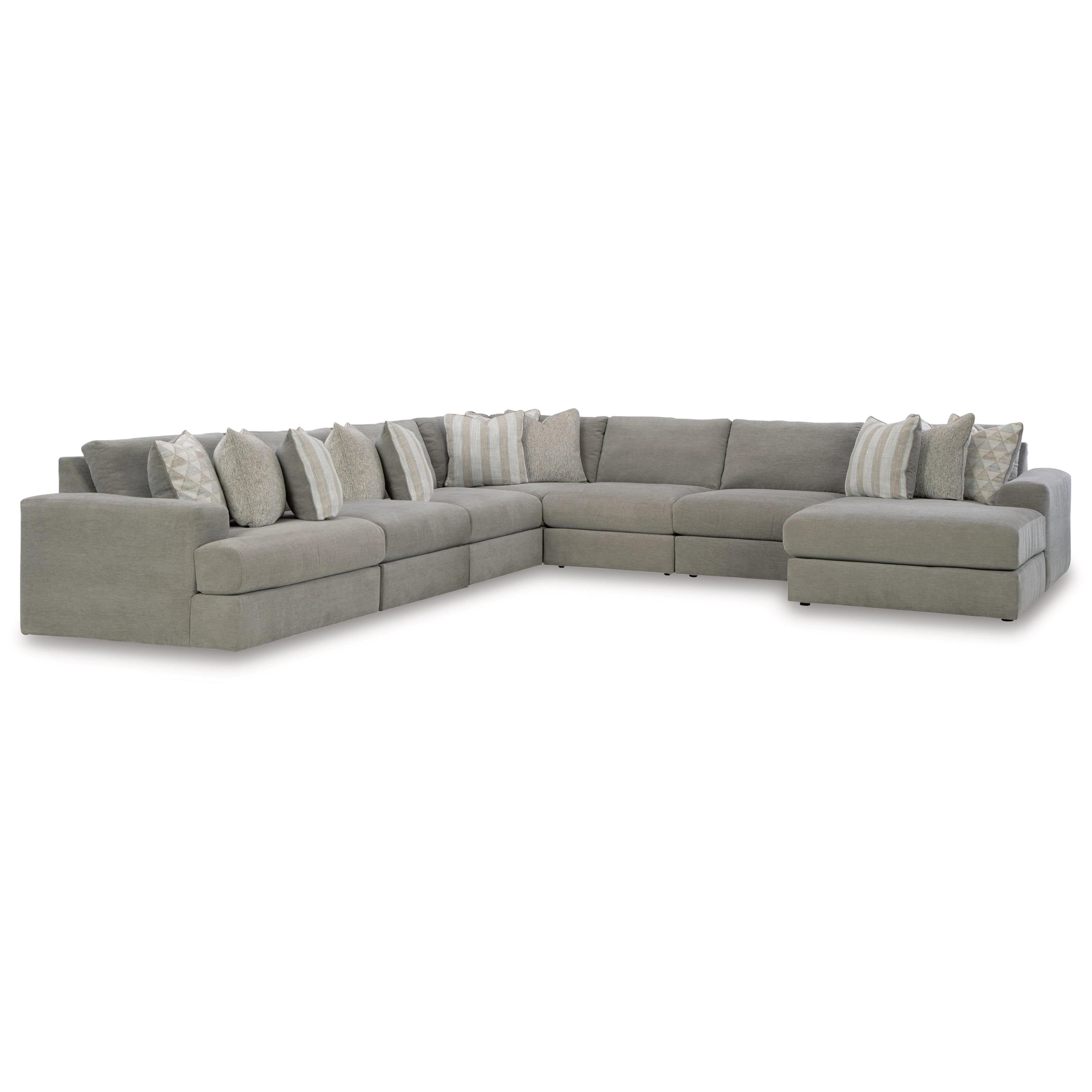 Signature Design by Ashley Avaliyah Fabric 7 pc Sectional 5810364/5810346/5810346/5810377/5810346/5810346/5810317 IMAGE 1