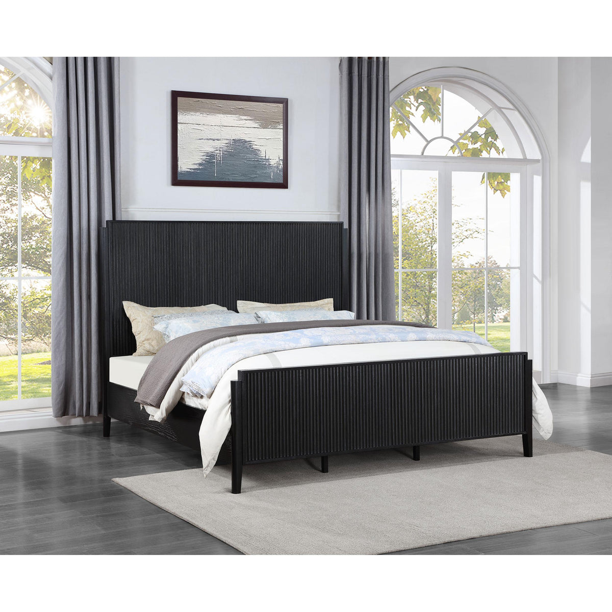 Brookmead King Panel Bed 224711KE