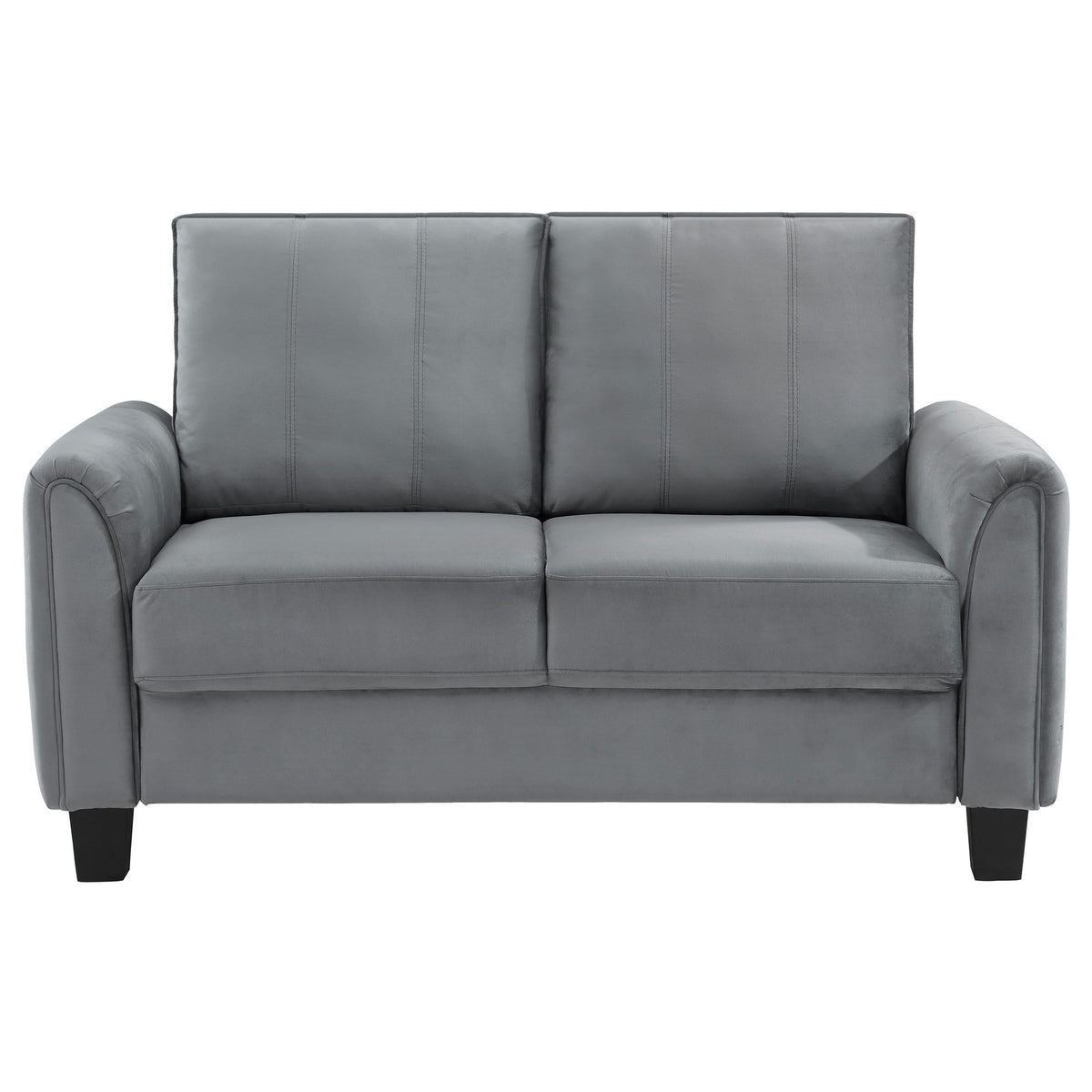 Davis Stationary Fabric Loveseat 509635