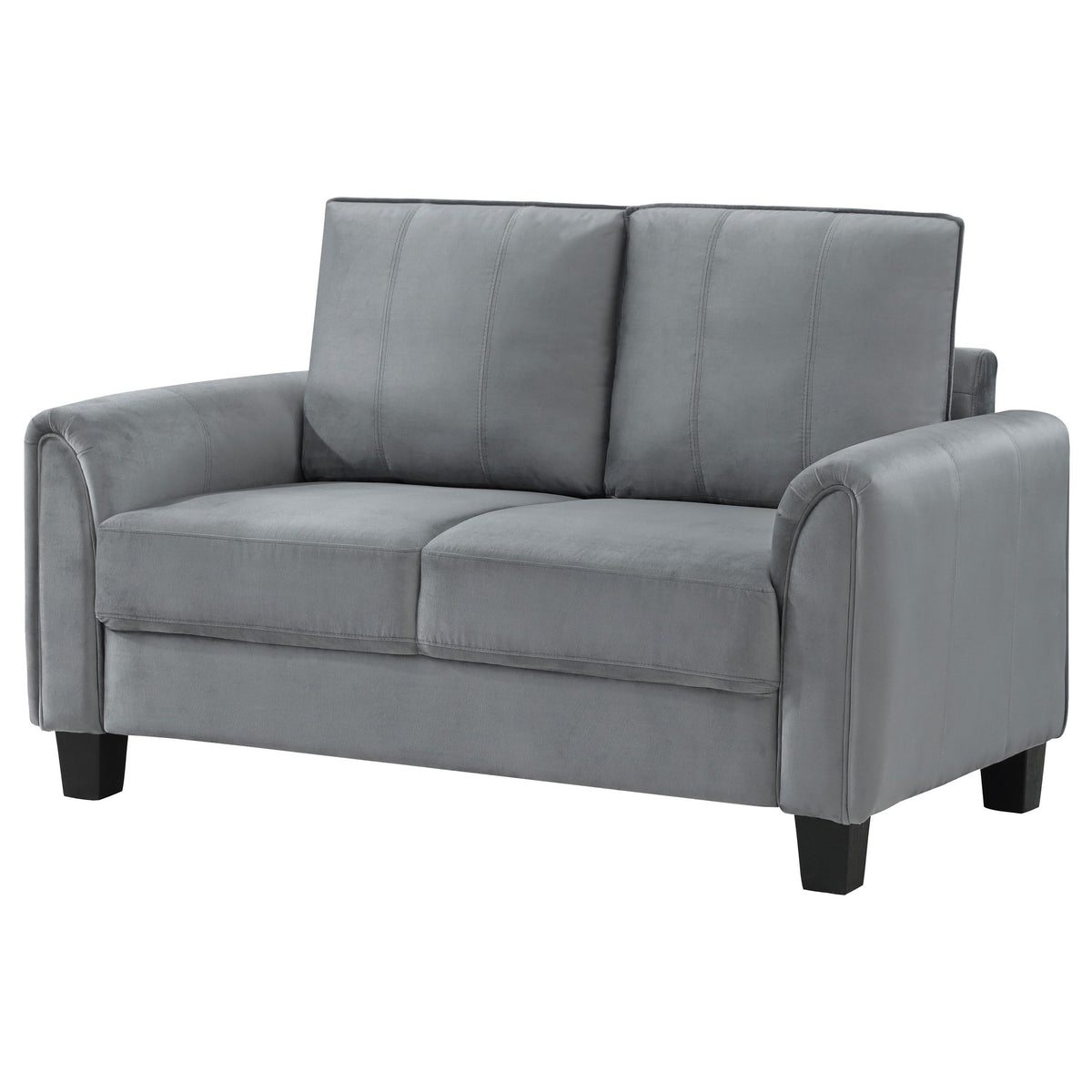 Davis Stationary Fabric Loveseat 509635