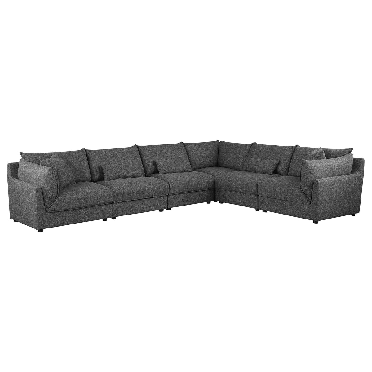 Sasha Fabric 6 pc Sectional 551681-SET