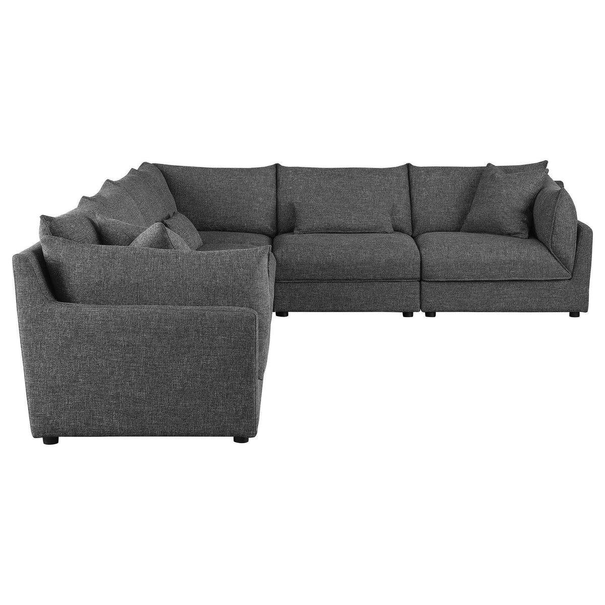 Sasha Fabric 6 pc Sectional 551681-SET