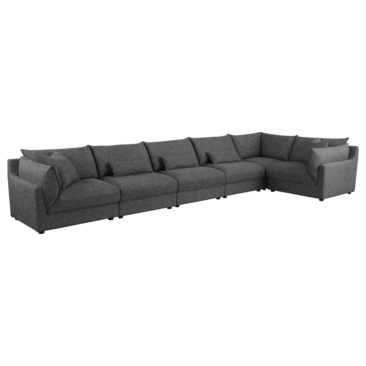 Sasha Fabric 6 pc Sectional 551681-SET