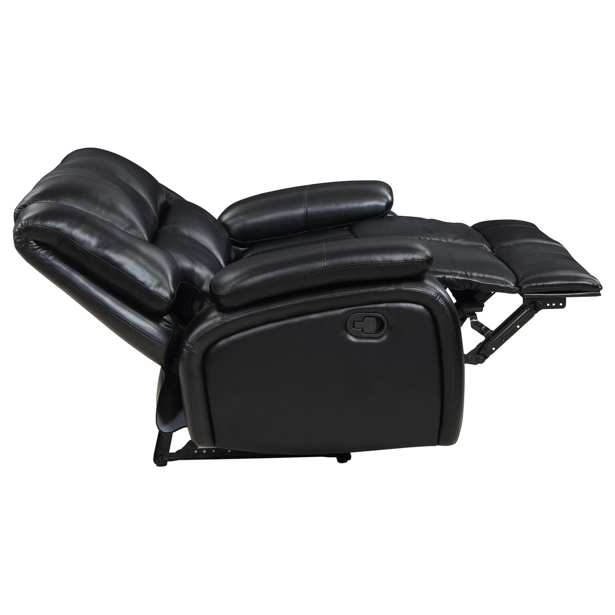 Camila Reclining Leatherette Loveseat 610245