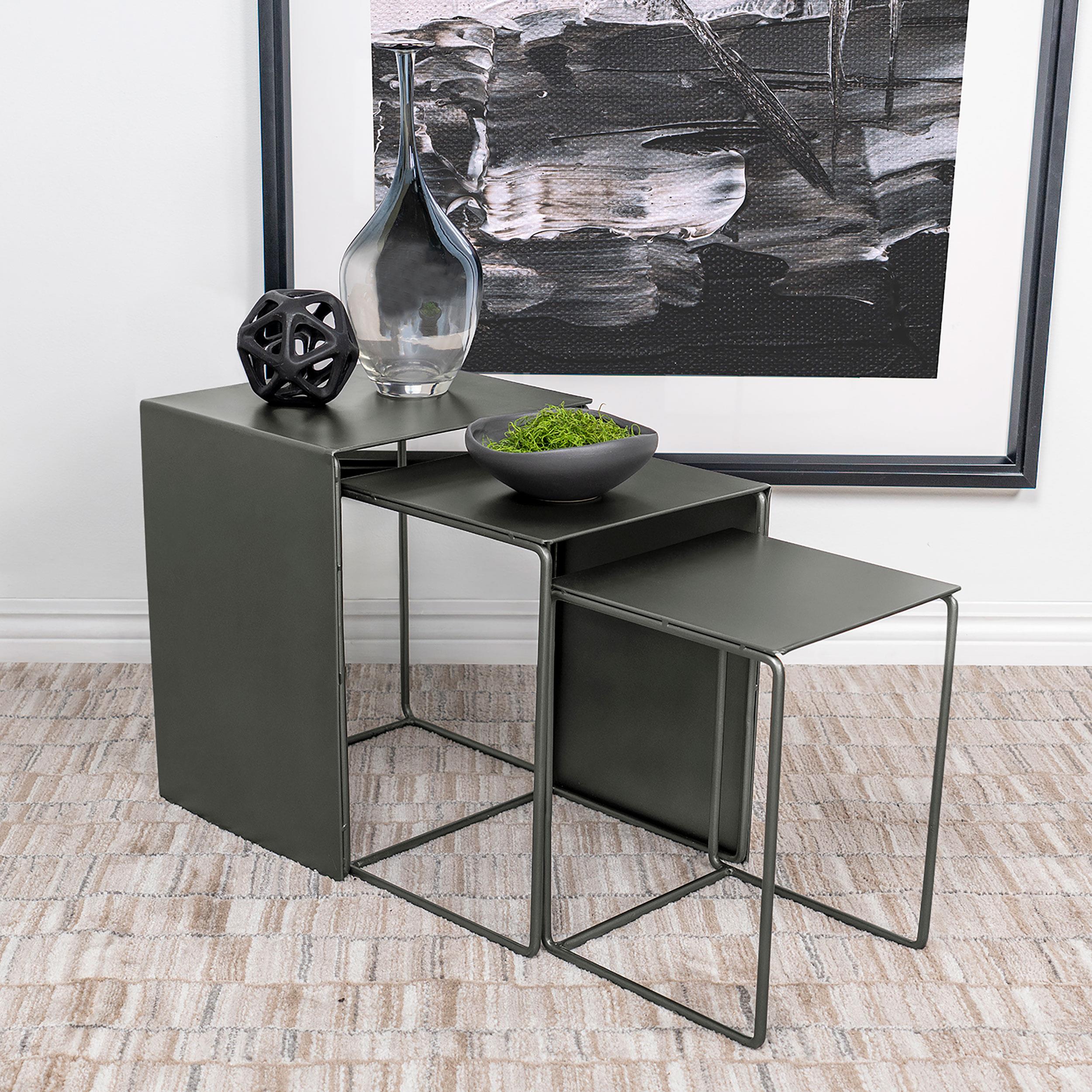 Diamond Modern Furniture COA Imez Nesting Tables 930250 IMAGE 6