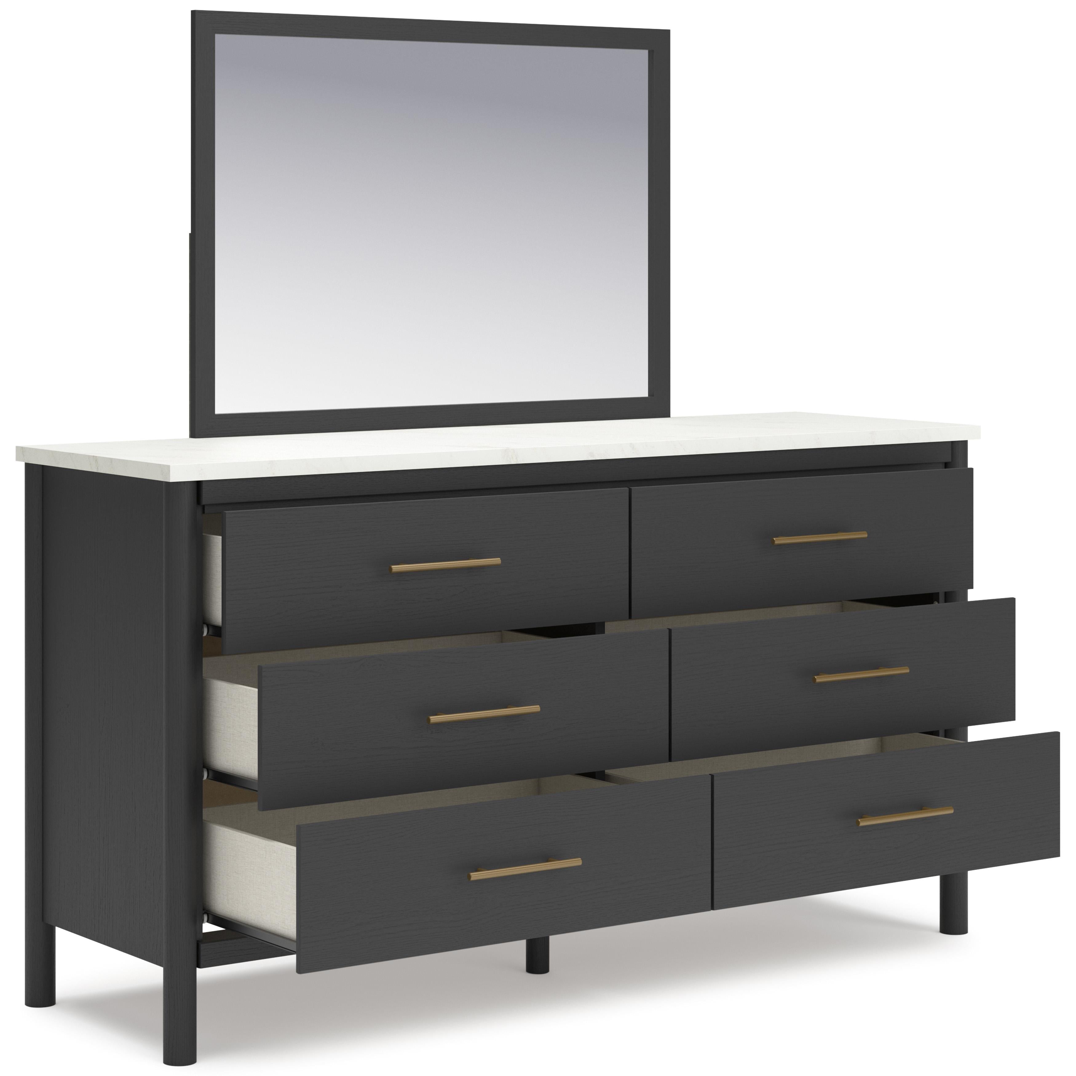 Signature Design by Ashley Cadmori Dresser Mirror B2616-231/B2616-36 IMAGE 2