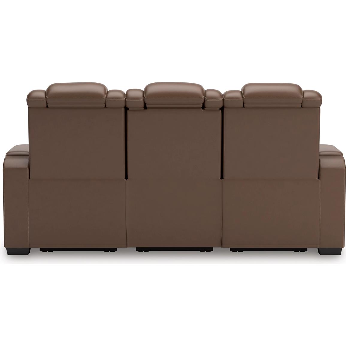 Diamond Modern Furniture Exclusive Design High Impact Power Reclining Leather Match Sofa U1060115 IMAGE 4