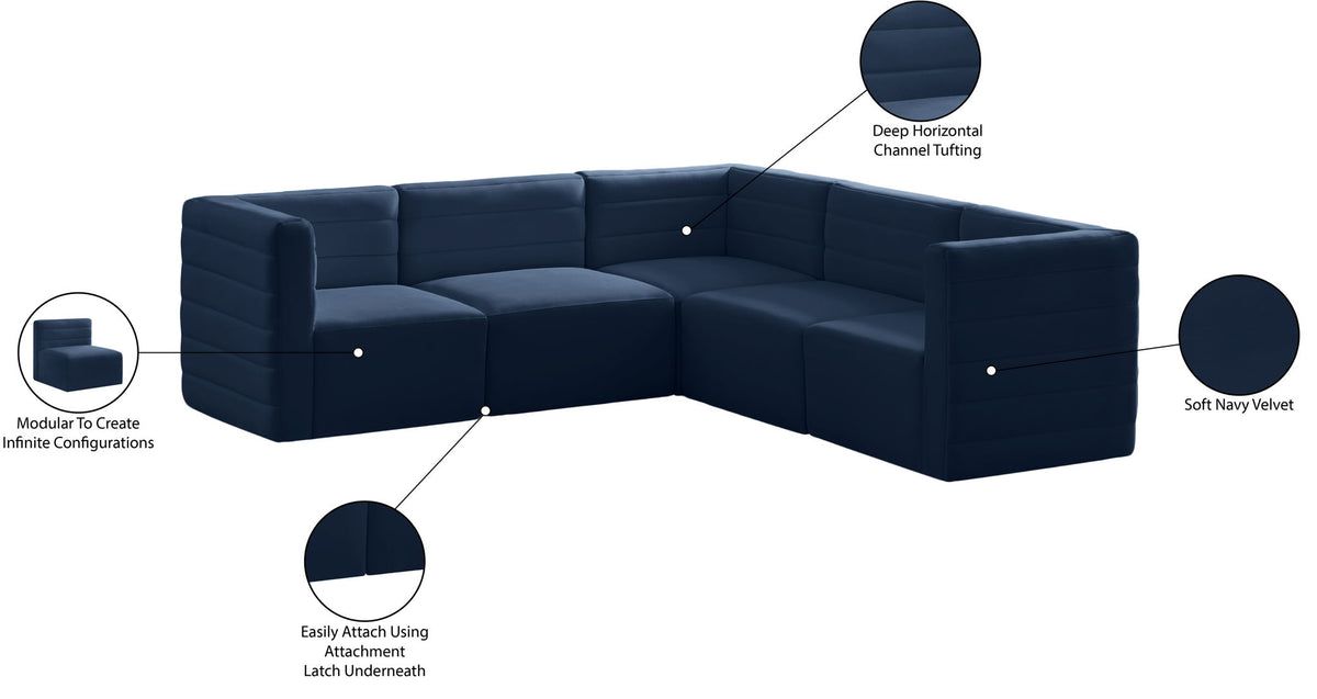 Quincy - 5 Piece Modular Sectional