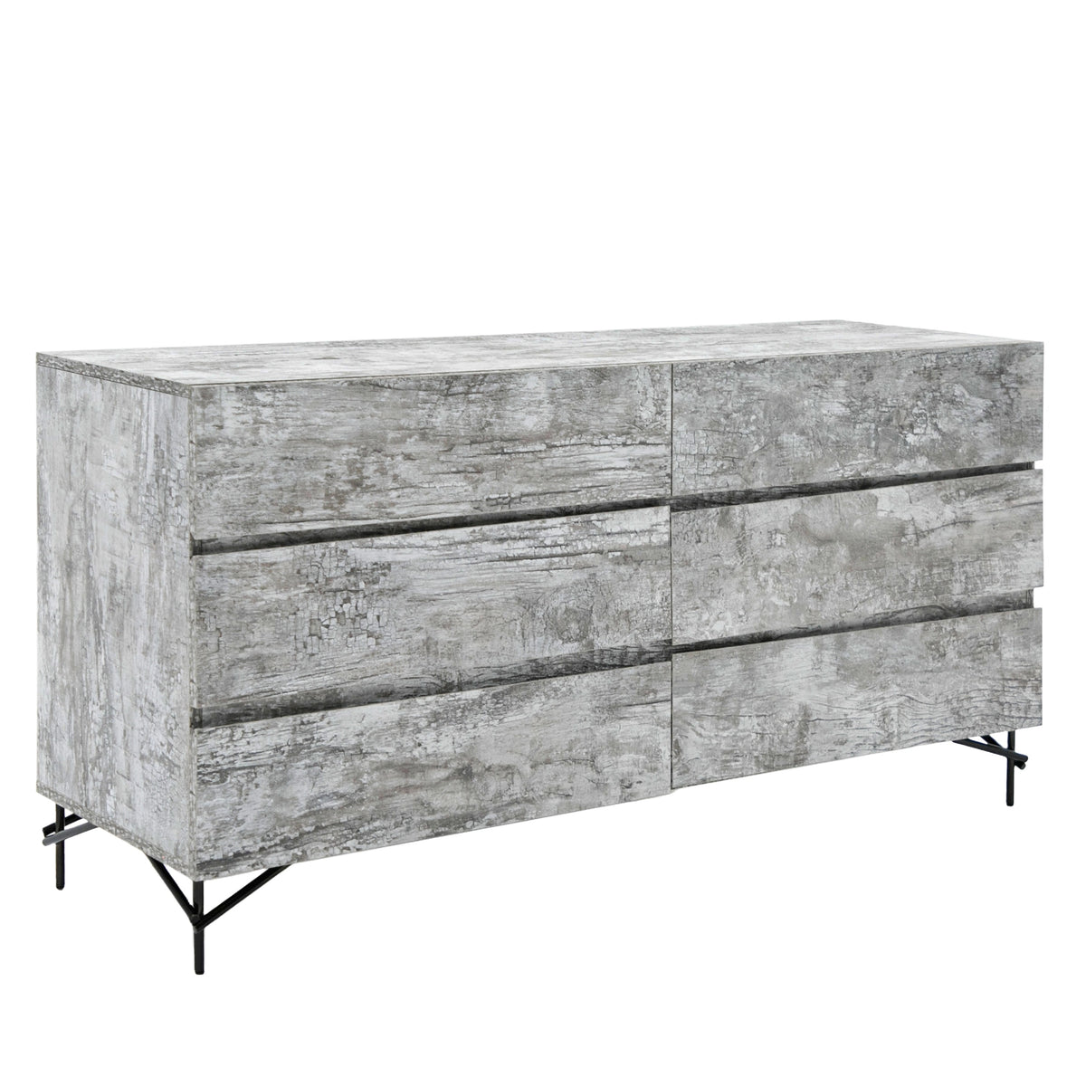 Aria - Italian Modern Multi Grey with texture Dresser