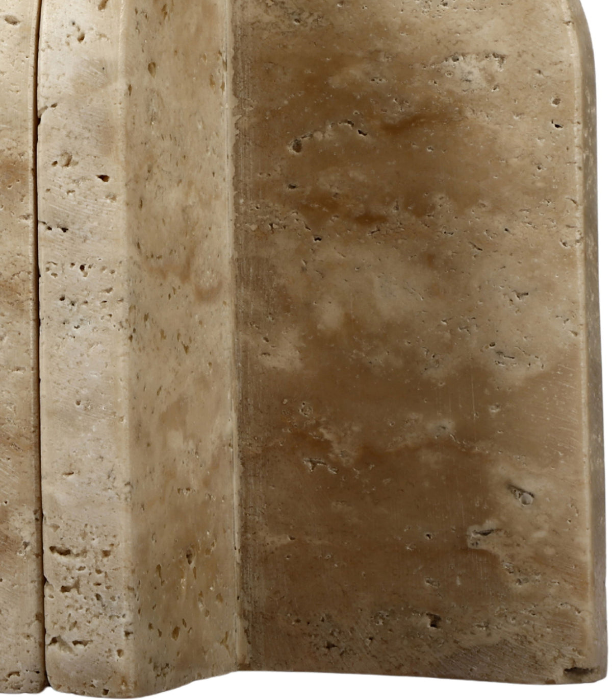 Dufresne - Genuine Marble Bookend - Travertine