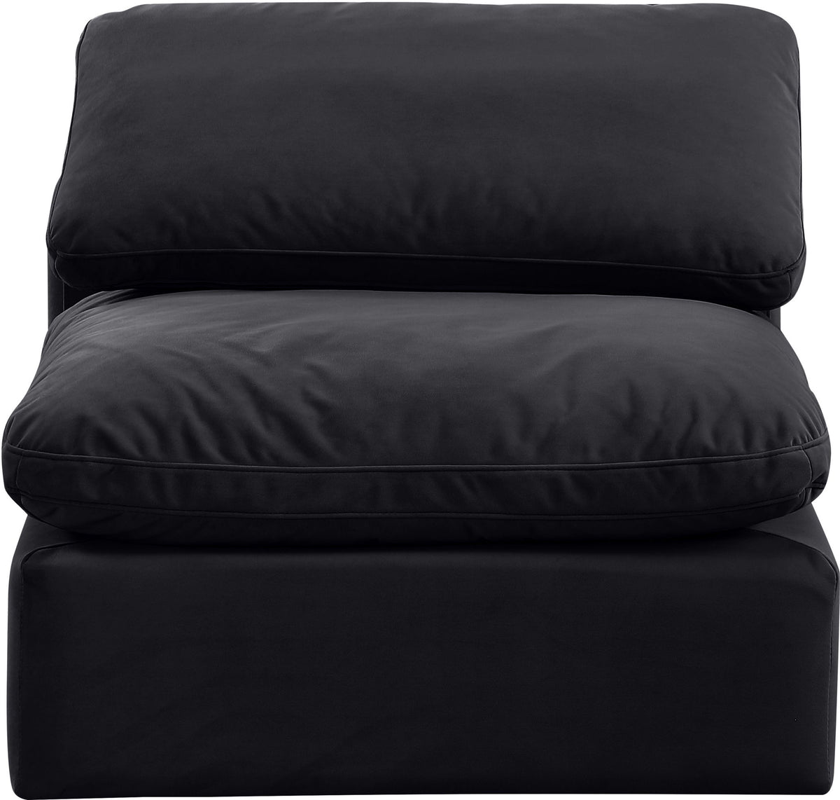 Indulge - Velvet Armless Chair