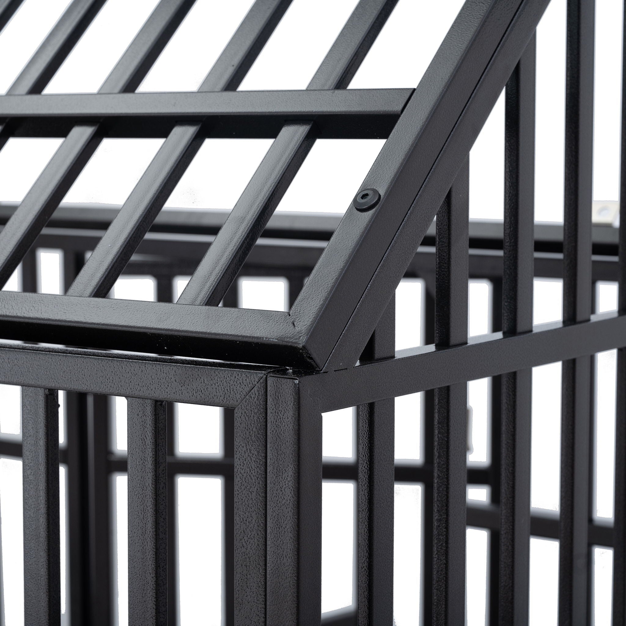 Heavy Duty Dog Crate Lockable Wheels