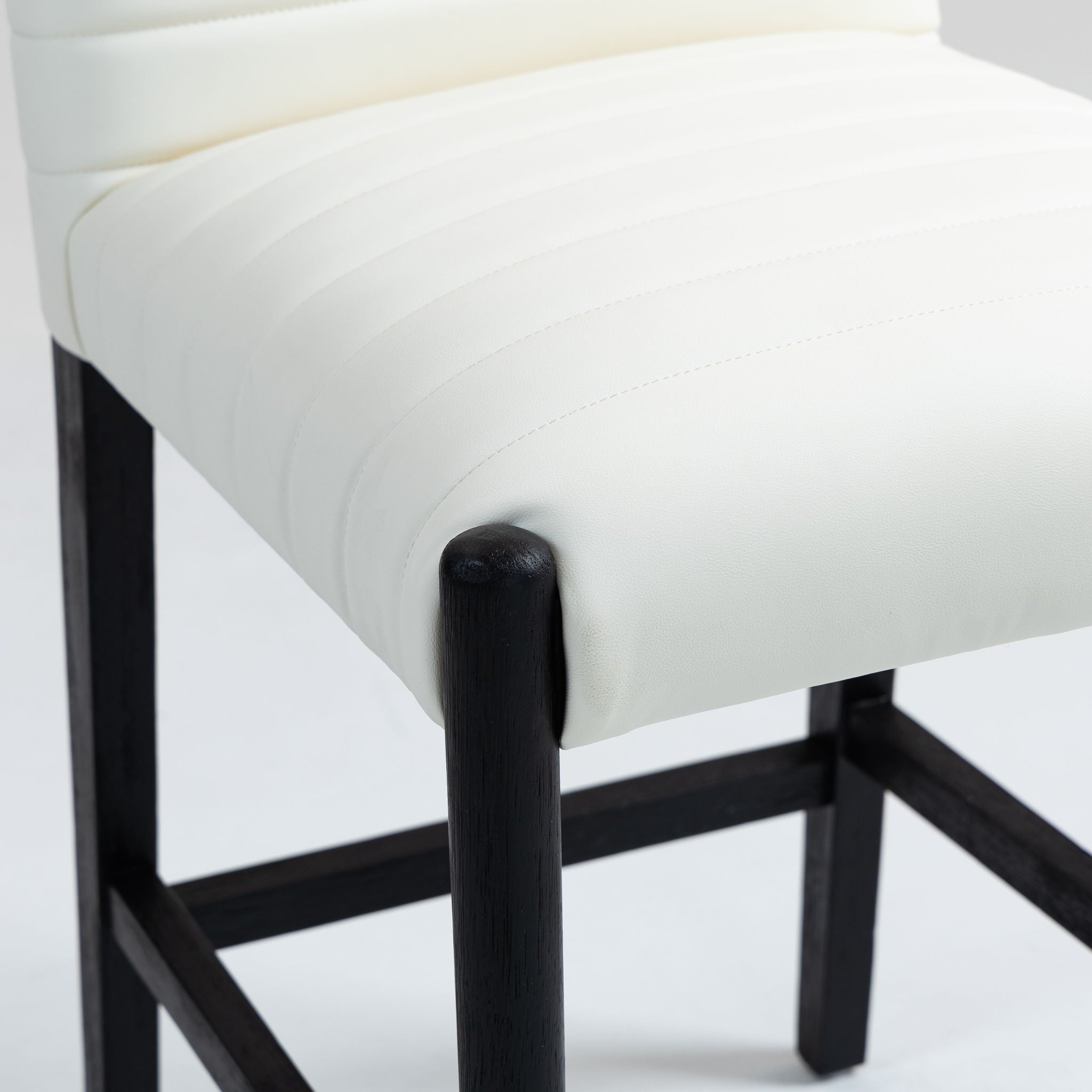 Aimee - Counter Stool - Black Legs