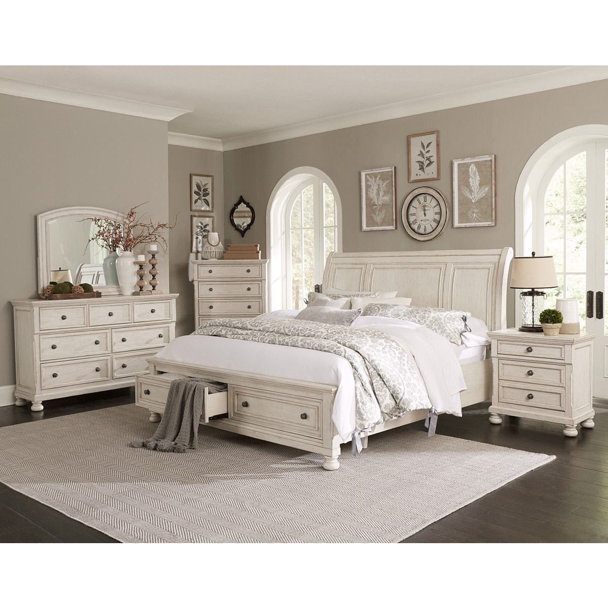 Bethel - Nightstand, Hidden Drawer