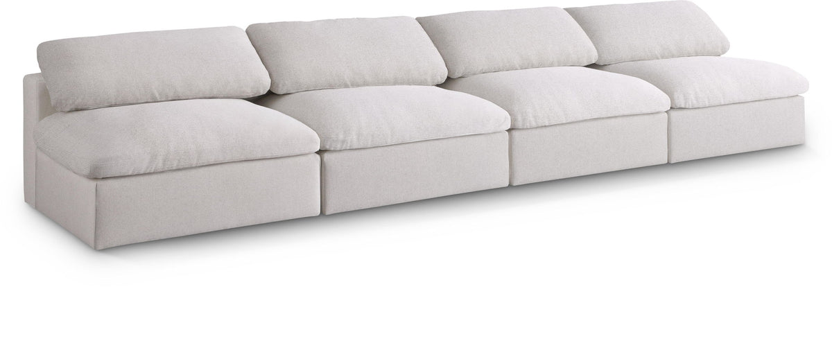 Serene - Modular Armless 4 Seat Sofa