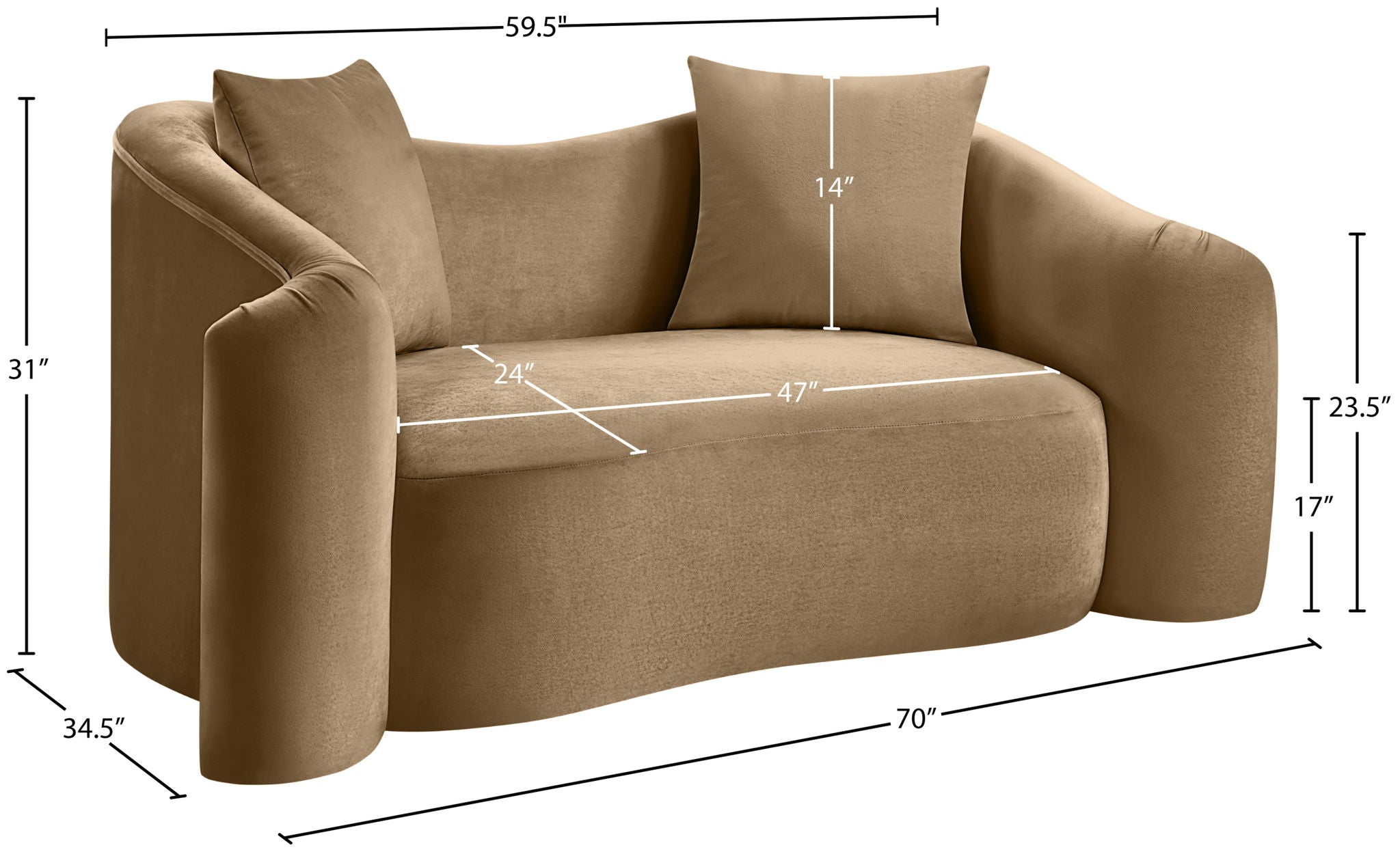 Destin - Loveseat