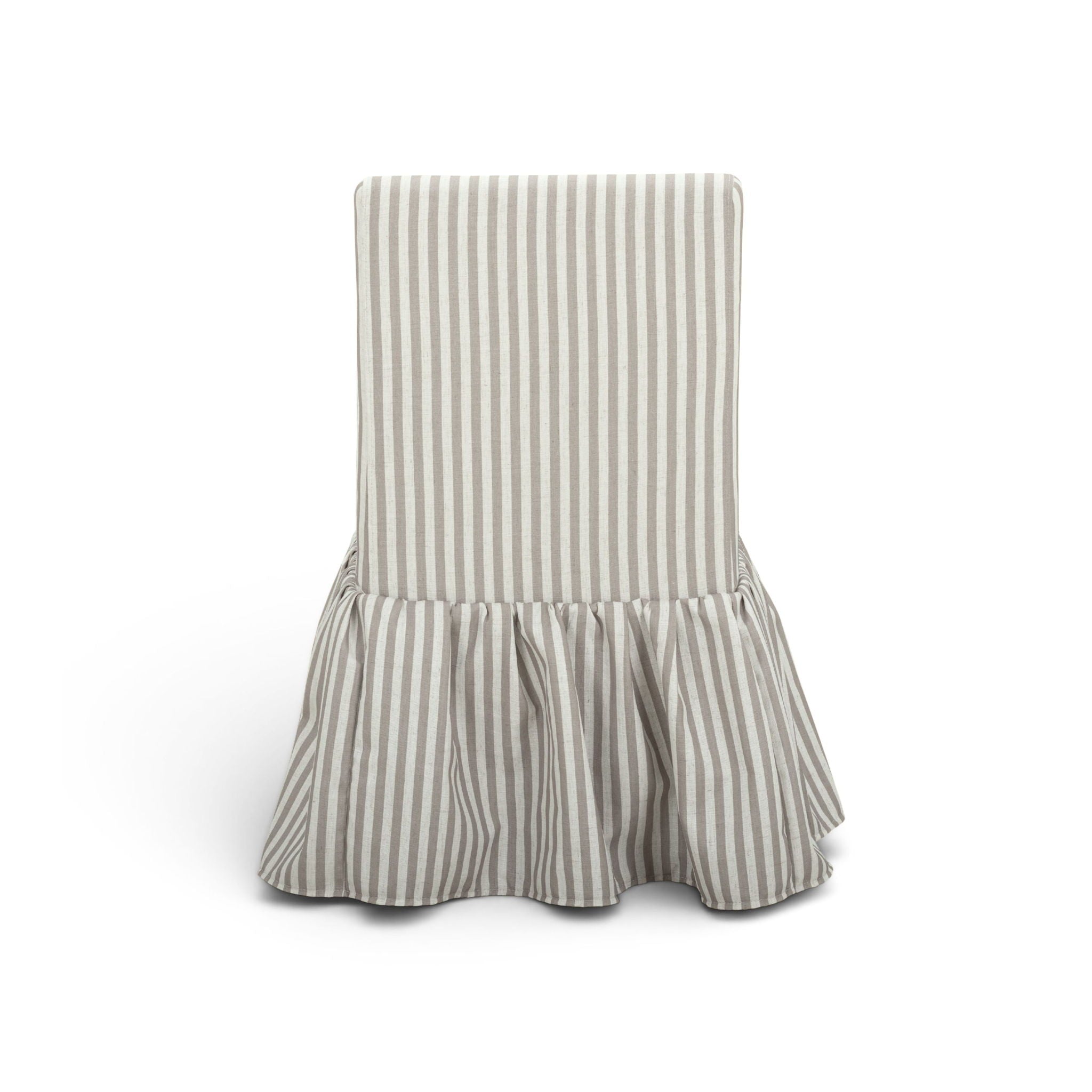 Gertrude - Striped Linen Dining Chair