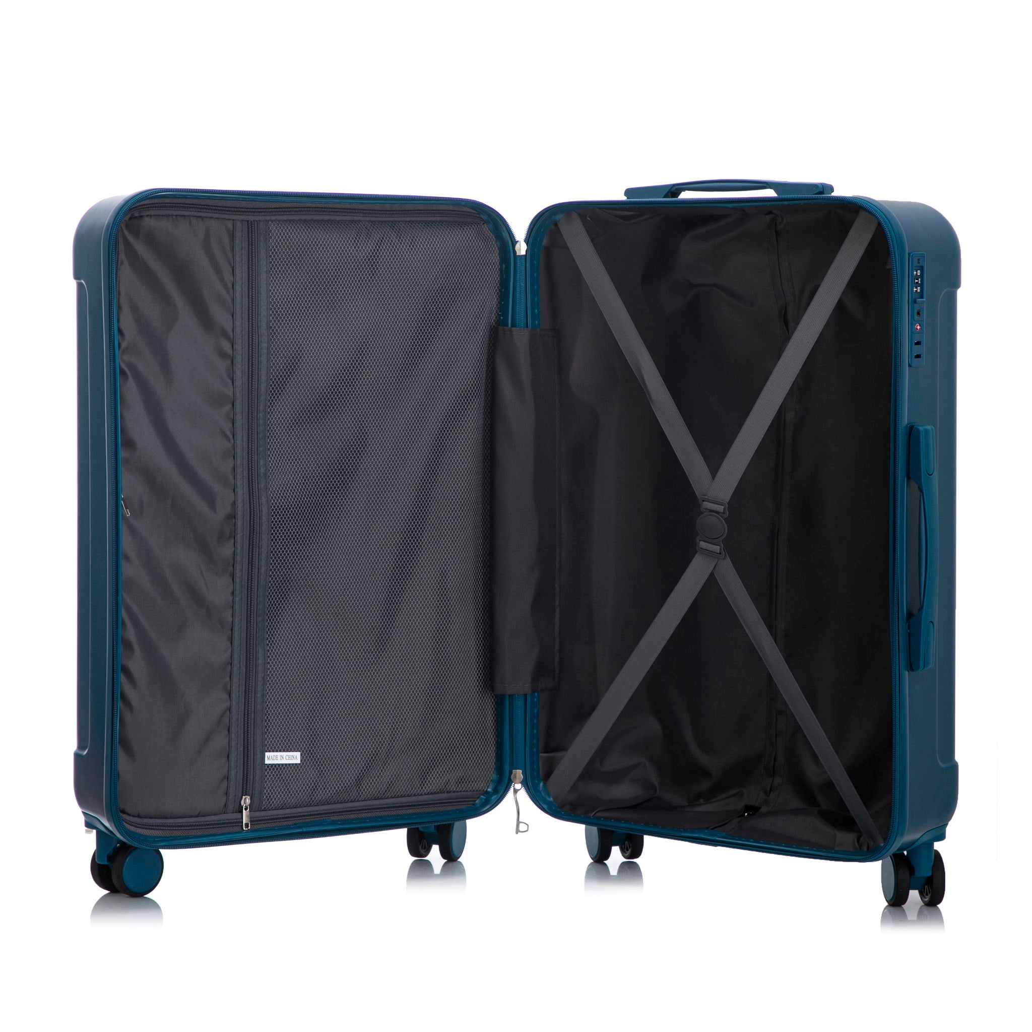 Spinner Luggage Set 20" / 24"/ 28", Lightweight Hard Shell With 360° Silent Wheels