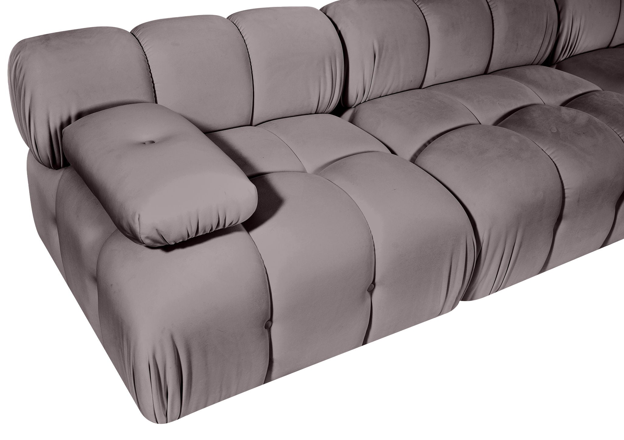 Orin - Velvet 4 Piece Modular Sofa