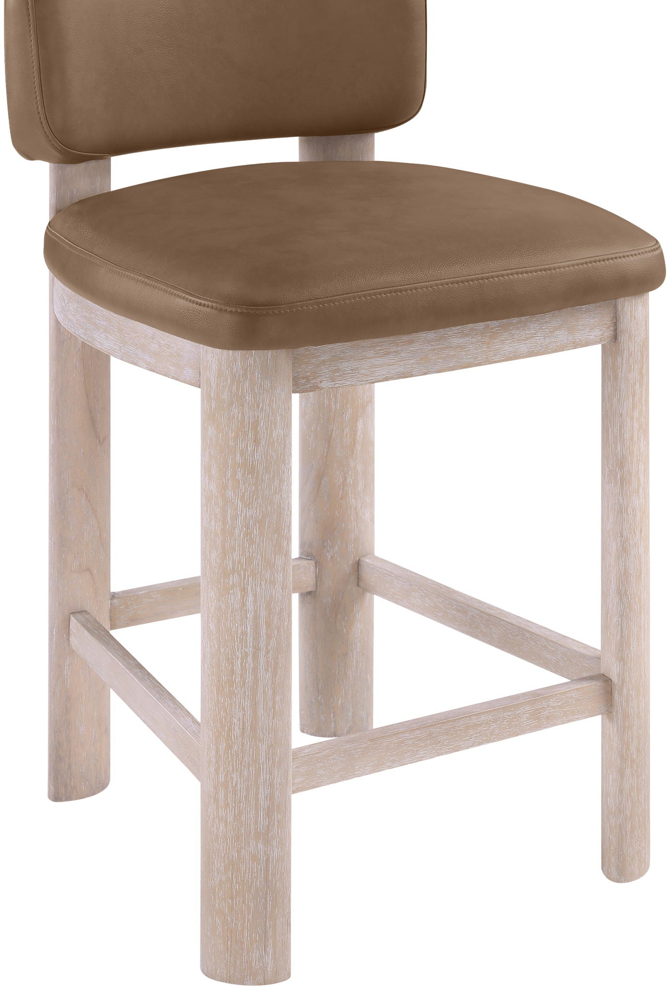 Paloma - Faux Leather Upholstered Counter Stool (Set of 2)